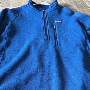 Patagonia Better Sweater Mens Blue Half-Zip Sweater